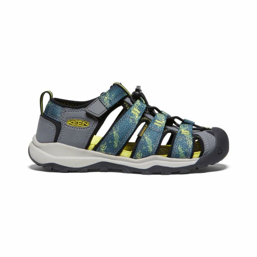 Kids KEEN  | Big Kids' Newport Neo H2 Sea Moss/Steel Grey